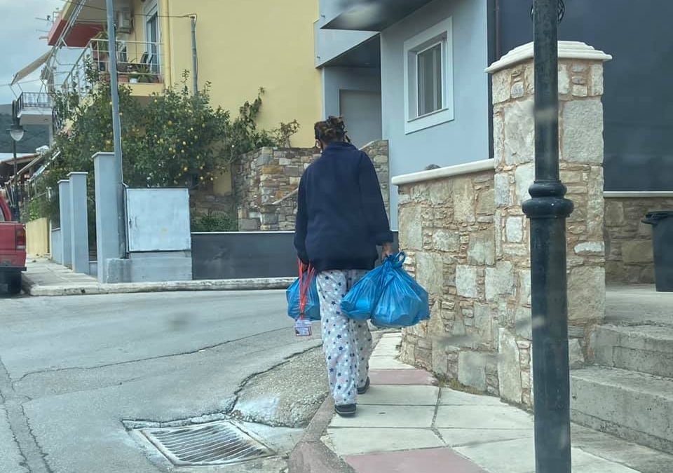 Police Allow Town Distributions at last, Chios