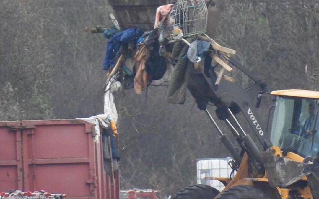 Another Police Eviction in Northern France